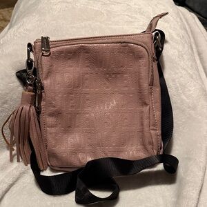 Steve Madden Blush Crossbody Bag with Tassel